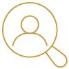 Magnify Glass Lead Generation Icons